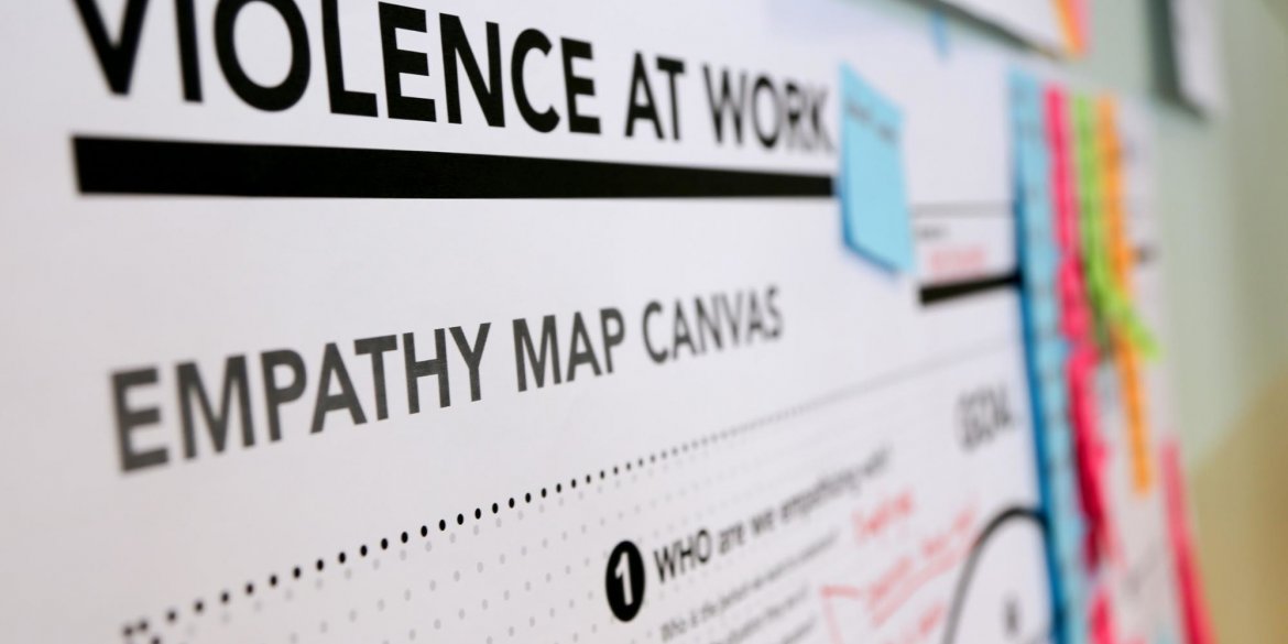 Violence at work empathy map