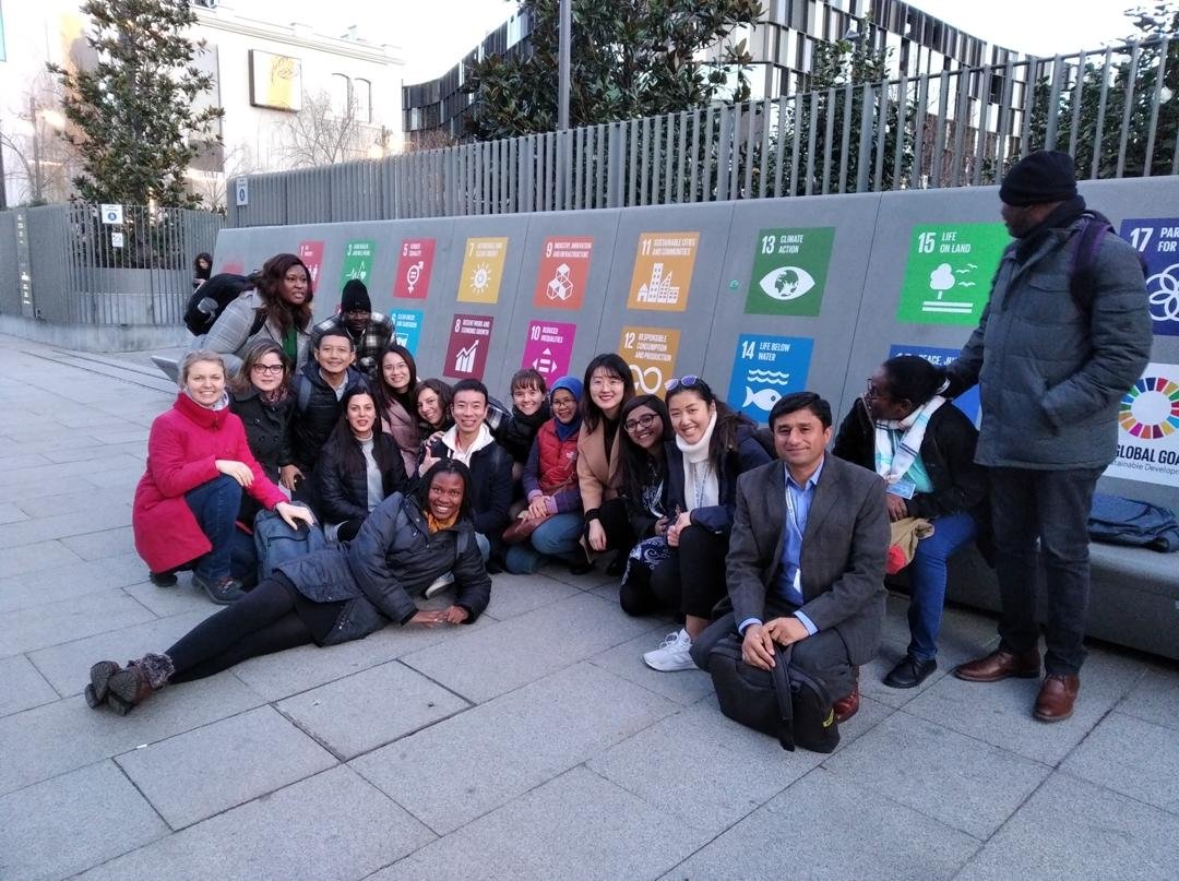 master students group sustainable development goals united nations