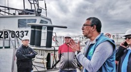 Training of inspectors of labour conditions on board fishing vessels