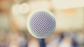 microphone close up