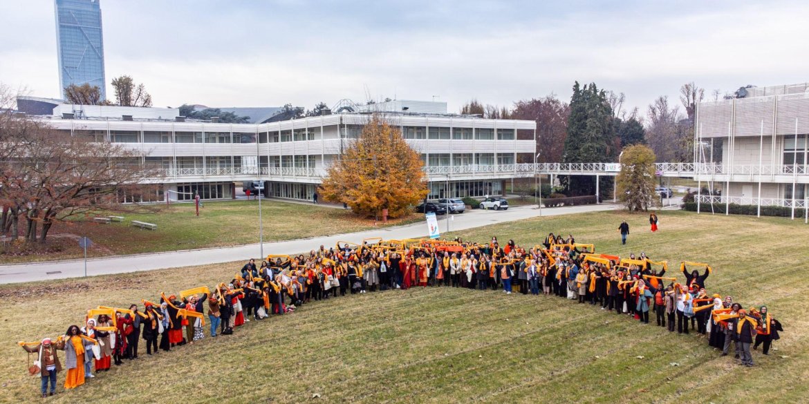 academy participants outside