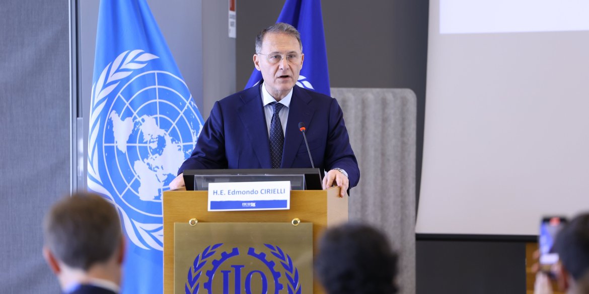 Deputy Minister Edmondo Cirielli