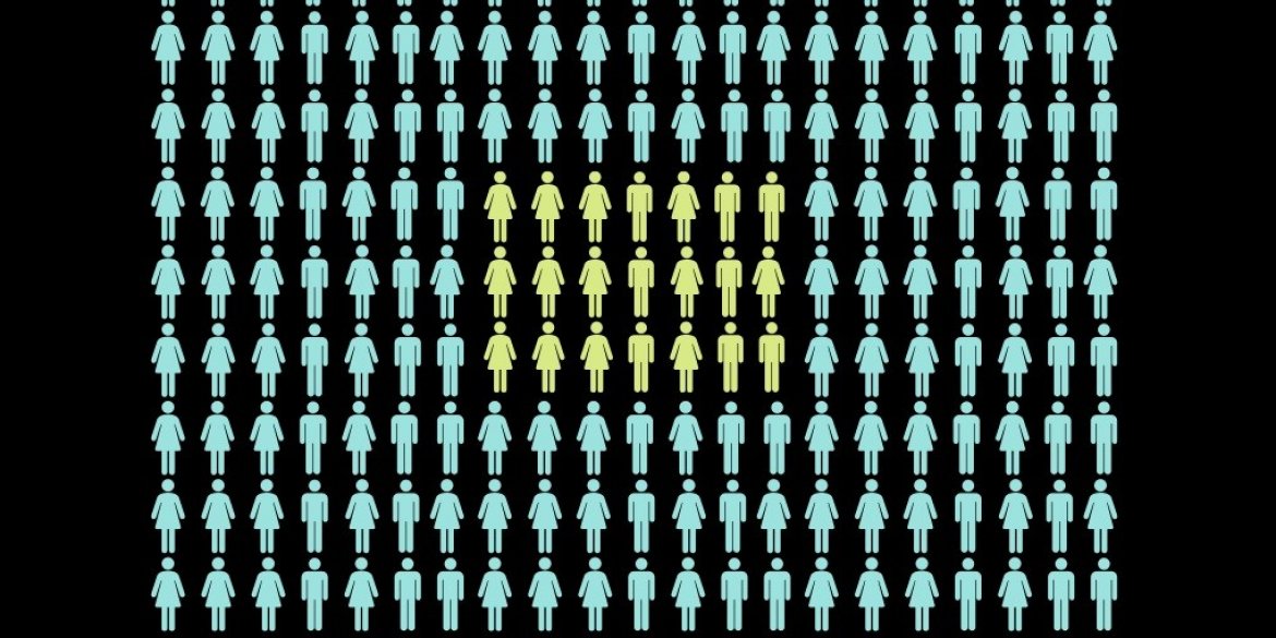 Graphic with highlighted group of people
