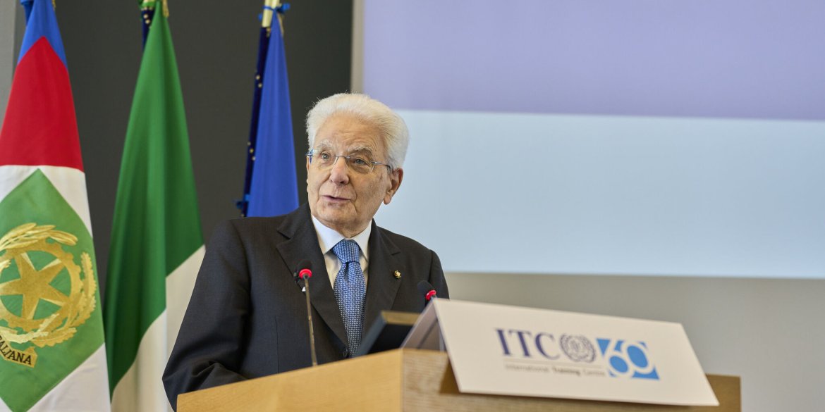 Italian President Sergio Mattarella gives speech at TSD Academic Day 2025