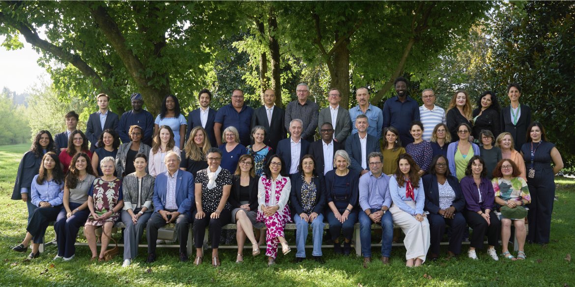 Group photo of participants at the ITCILO, Turin. 