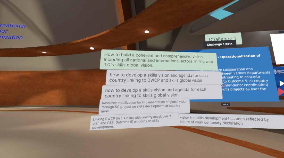 ILO vr event screenshot