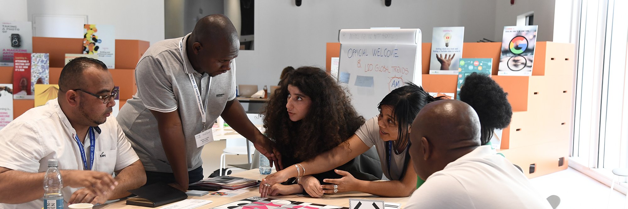 Participants in the Innovation Lab at ITCILO