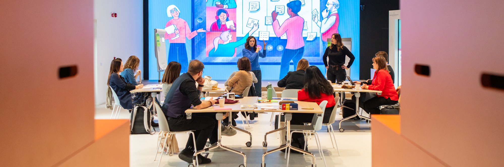 Participants in the Innovation Lab at ITCILO