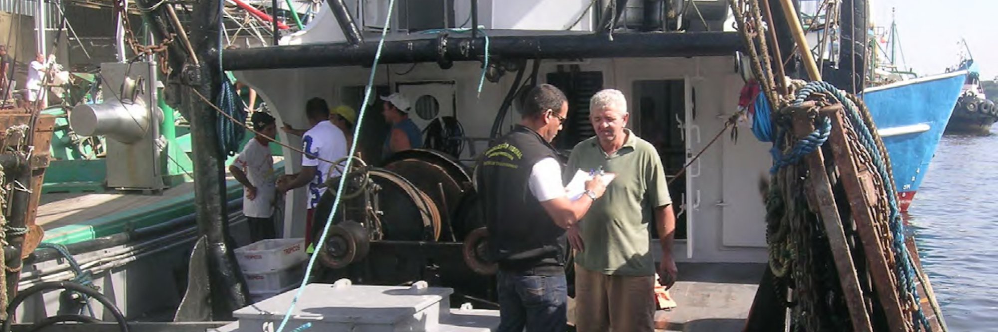 Inspection of labour conditions on board fishing vessels