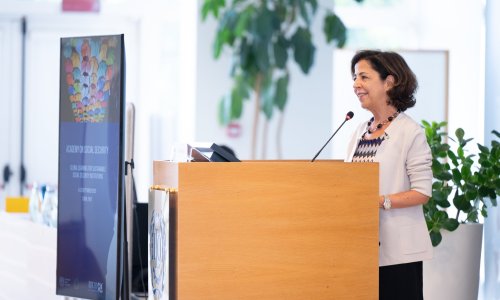 Ms Shahra Razavi, ILO, at the 2026 Academy on Social Security