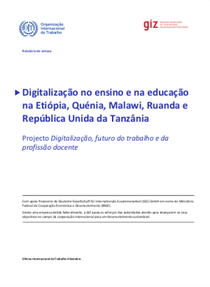 Digitalização no ensino e na educação na Etiópia, Quénia, Malawi, Ruanda e República Unida da Tanzânia