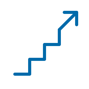upward staircase