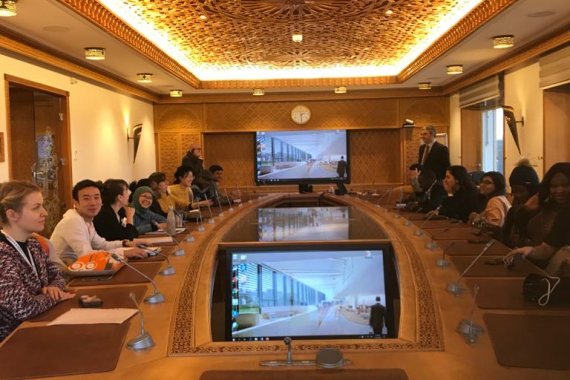 ITCILO students visit UNCTAD in Geneva