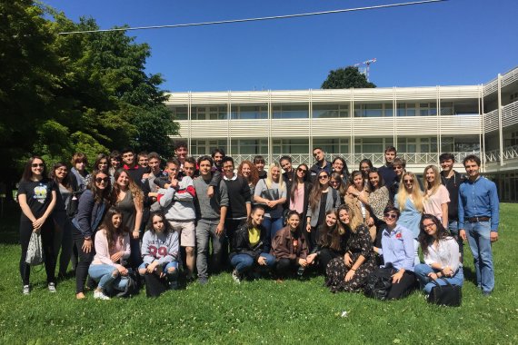 Group photo of students' programme