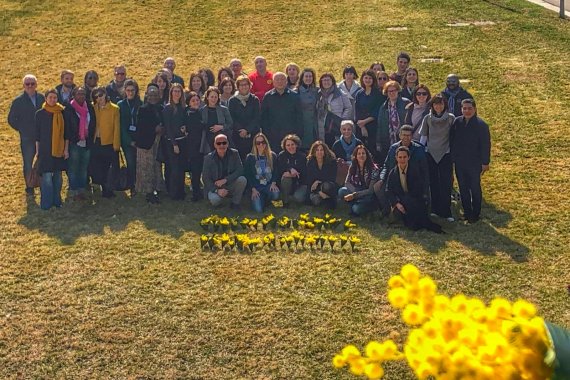Group shot on International Women's Day