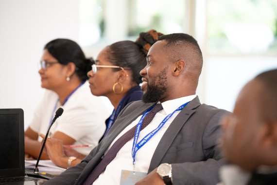 Photo of participants attending the ISSA Guidelines courses at ITCILO in  Turin, Italy